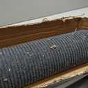 Amyracel Front Door Mat Indoor Outdoor Entrance, 36" x 60" All-Season Waterproof Doormat for Enterway, Heavy Duty Commercial Floor Mat, Fade Resistant, Rubber Back, Low Profile, Easy Clean (Grey Double Stripe)