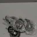 Huracan Office Chair Wheels, Set of 5, Replacement Rubber Chair Caster Wheels for Hardwood Floor, NOT Compatible for IKEA, Computer Desk Chair Wheels, Heavy Duty Office Chair Casters