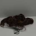 SEIKEA 18" Highlight Ponytail Extension, PT002 Tia Claw Long Multi Layered Fluffy Thick Wavy Jaw Clip in Fake Pony Tails Fake Hair Soft Natural Hairpiece Chocolate Brown Caramel Blonde Highlights