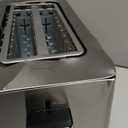 Elite Gourmet ECT5924D SmartToast Digital Long Slot 4 Slice Toaster, 1.5 Wide Slots for Thick Breads & Bagel Function, LED Touch Screen, Countdown Timer, 6 Shades, Stainless Steel (Gloss Black)