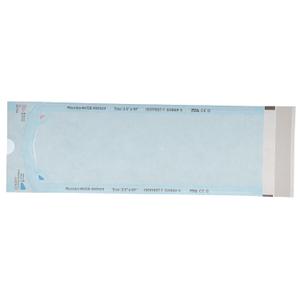 HSB 100523, Self-Seal Sterilization Pouches, Paper/Film, Blue, 3.50" x 10", Triple Seal & Heat Processed, Air-Tight, with Steam Indicator for Complete Sterilization, 200/Bx