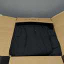 CozyLux Queen Comforter Set Black, 7 Pieces Bed in a Bag, Black Comforter Queen Size, All Season Bedding Sets with Stitch Quilted Comforter, Flat Sheet, Fitted Sheet, Pillowcases