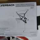 Silverback NXT 54" Wall Mounted Basketball Hoop, Indoor / Outdoor Basketball Hoop with QuickPlay Design (Blue-Black)