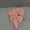 Vapor Fitness Velvet Bench Covers for Bed End, Kitchen & Dining - Stretch Rectangle Slipcovers, Dustproof & Washable Seat Protectors(Pink)