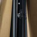 LazBlinds No Tools No Drill Cordless 1" Vinyl Mini Blinds, 100% Blackout Blinds for Indoor Windows, Room Darkening Privacy Window Blinds and Shades for Interior, 20" W x 64" H, Black