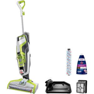 Bissell CrossWave Floor and Area Rug Cleaner, Wet-Dry Vacuum with Bonus Extra Brush-Roll and Extra Filter, 1785A, Green