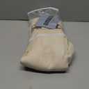 Melodieux Semi Sheer French Door Curtains 72 Inches Long, Linen Look Rod Pocket Privacy Drapes for Patio Sliding Glass Door Window, Beige, 52 by 72 Inch, 2 Panels