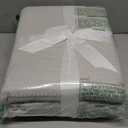 100% Cotton Light Grey Blanket King Size for Bed - Breathable and Soft, Waffle Weave for Summer Spring, 102x90 Inches