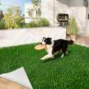 Artificial Grass Indoor Outdoor Turf Rug,5Ft x 8Ft Soft and Durable High Density Realistic Fake Grass Carpe,Pet-Friendly, Perfect for Patio,Lawn,Balcony,Weddings Photoshoot Backdrop