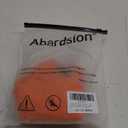 Abardsion Women's Sexy Sleeveless Skinny Basic Strappy Crop Tank Tops (Orange, M)
