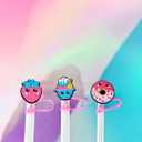 4 x 6-Pack Silicone Straw Covers compatible with Stanley 30oz & 40oz Tumblers and Water Bottle  Reusable Straw Caps & Toppers, Dust-Proof, Pink Cute Stanley Cup Accessories