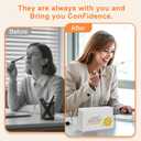 FEXIA Acrylic Napkin Holder Paper Towel Holder for Bathroom Kitchen and Dining Room, Paper Towel Dispenser Modern Dining Table Centerpiece Decor with Sun Design and Inspiring Slogans