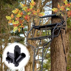 4 Set Plastic Archery Tree Stand Branch Holders Adjustable Hunting Branch Support Accessories for Tree Stand Platform Hunting Blind Accessories