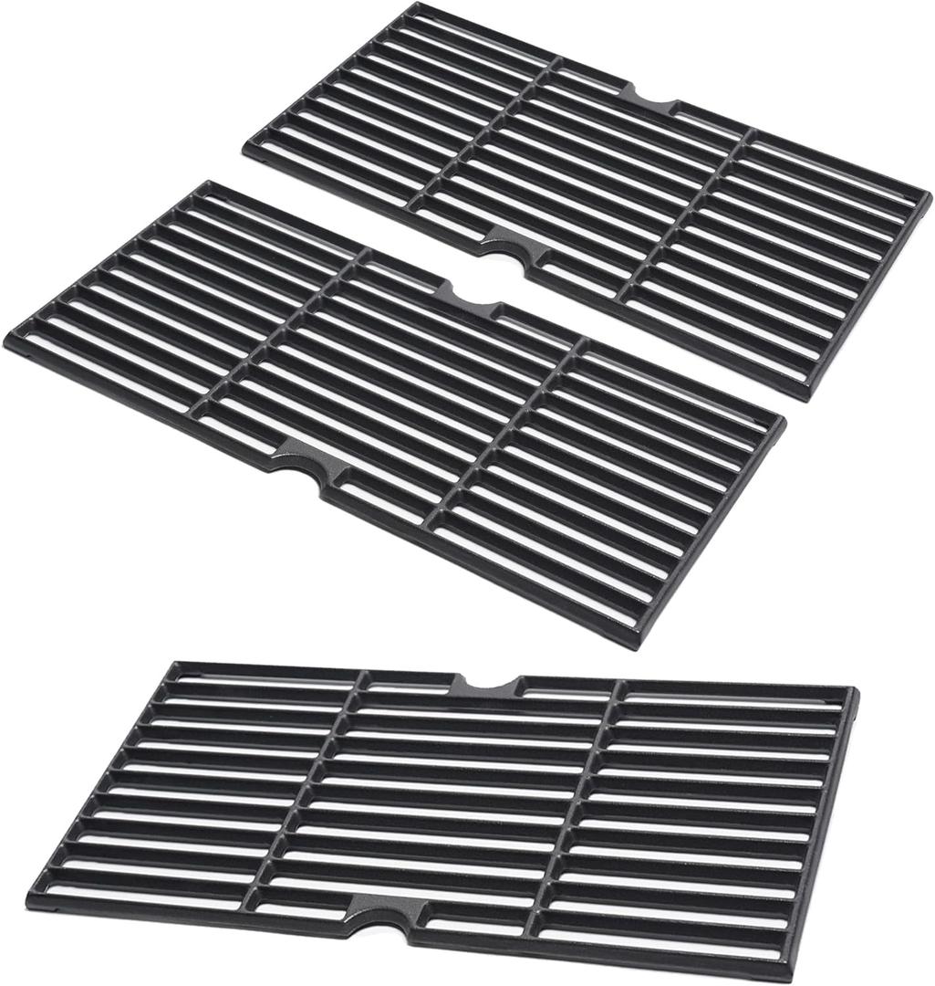 16 15/16" Grill Grates for Charbroil Advantage 4 Burne Grill Grates for G421-0008-W1 Grates Replacement Parts for Charbroil Gas2coal 463370519 463340516 463371116 r 463343819 463344116 463344015