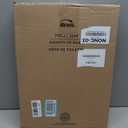 Bemis 7300SLEC Slow Close Toilet Seat, Easy Clean Hinges and Durable Plastic Seat, Made in USA, Elongated, White