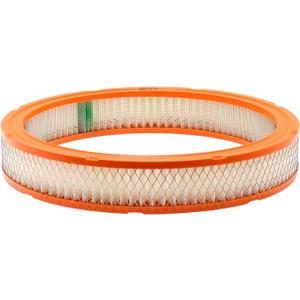 A-Premium Engine Air Filter, Aspirated, Replacement Paper Air Filter Element 14 in. Diameter: 3 in. Tall Orange Rubber Ring, Vehicle type Car, Model 120-179, Set Of 2