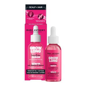 Marc Anthony Grow Long Scalp & Hair Serum - Anti-Breakage Formula Nourish, Strengthen & Hydrate Scalp & Hair Follicles - Natural Shine & Fuller-Looking Hair Strands from Root to Tip, 2 fl oz, Best By: 01/2028