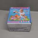 Helsort Baby Car Toys for 1 Year Old Boy with Musical Playmat, Animal Sounds and Pull Back Vehicles for Toddlers 1-3, Soft Baby Learning Toys 12-18 Months, 1st Birthday Gifts for One Year Olds