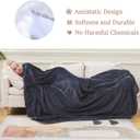 Soft Queen Size Blanket for All Season Warm Fuzzy Microplush Lightweight Thermal Fleece Summer Autumn Fall Winter Spring Blankets for Queen Full Bed Couch Sofa,90x90 Inches,Dark Gray