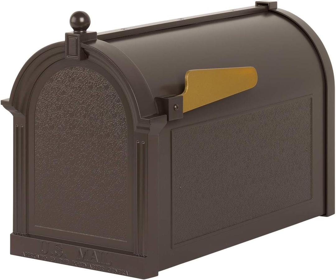 Whitehall Products Capital Mailbox, French Bronze