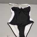 ANRABESS Womens One Piece Swimsuit Slimming Color Block Bathing Suit Full Coverage Swimwear 2026 Beach Vacation Clothes Medium