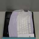 Ergonomic Wireless Keyboard and Mouse Combo, Wave Keys Keyboard with Wrist Rest for Natural Typing, 3 DPI Adjustable Ergonomic Silent Mouse for Computer/Laptop/Windows/Mac (Purple)