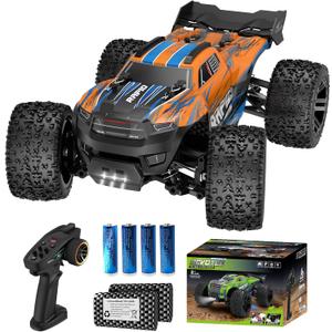 Nikuku Remote Control Car, High Speed All Terrain Off Road Fast RC Cars with 2.4 GHz,1:20 Scale Max 38 KPH 4WD Electric RC Truck Toys, Christmas Birthday Gifts for Adults & Teen Boys