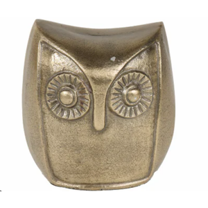 HD Designs Aluminum Owl - Gold
5.6 in