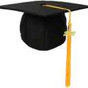 Newrara Graduation Unisex Matte Adult Graduation Cap with Tassel