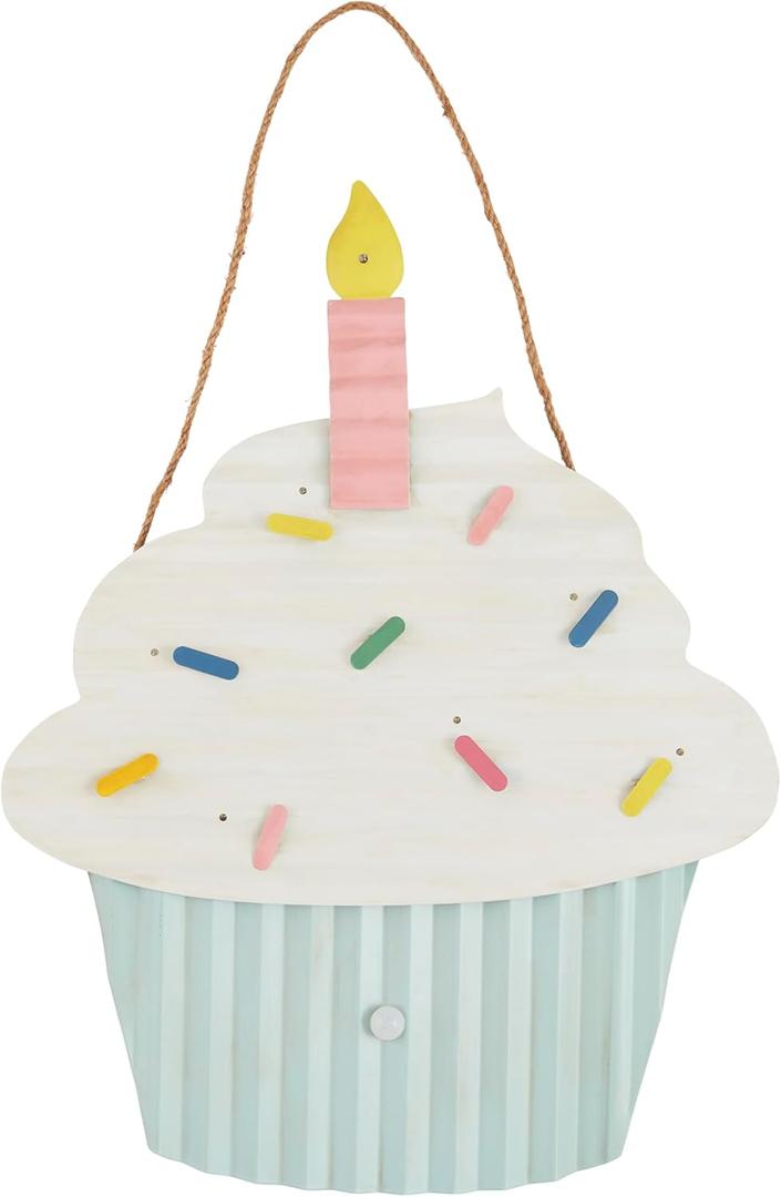 Mud Pie Cupcake Door Hanger;