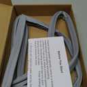 Upgraded W10830283 Refrigerator Door Gasket for Whirlpool Refrigerator Left Door, 39.65"*13.78" Refrigerator Gasket Seal Replacement for Kitchen-Aid & Ken-more Replace Door Seal W10218680, W10443269