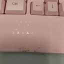 MEETION Wireless Keyboard and Mouse, Full-Sized Cordless Keyboard with Wrist Rest, 3 DPI Adjustable Mouse, Keyboard and Mouse Set with 2.4GHz USB Receiver, for PC/Computer/Laptop/Windows/Mac, Pink