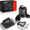 A-Premium Engine Motor and Transmission Mount Kit Compatible with Ford Fusion 2013 2014 2015 2016 2.5L, 3-PC Set, Replace# 6G9Z6068A, DG9Z6038H