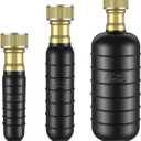 3 x 3-Pack Drain Bladder Kit, Water-Powered Rubber Drain Cleaning Bladder, Fits 1 to 6 Inch Pipes, Ideal for Clearing Bathroom Sinks, Showers, Swimming Pool Drains, Kitchen Sinks and Main Drains Clogs