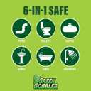 Green Gobbler Drain Clog Remover & Drain Cleaner Powder (5 Pacs & 5 Tools)