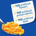 Kraft Mac and Cheese, 8 Cups, for Easy Dinner or Dinner Sides, Original Flavor, No Artificial Flavors, Preservatives or Dyes, 2.05 oz (EXP 08/17/26)