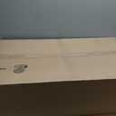 Rubbermaid 70 Quart Under the Bed Low Profile Storage Boxes with Dual Hinged Lids and Easy Rolling Caster Wheels, Clear, 2 Pack