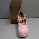 Accloris Platform Mary Jane Shoes Women Girls,Ankle Strap Round Toe Goth Chunky Uniform Dress Pumps Shoes Oxfords,9.5