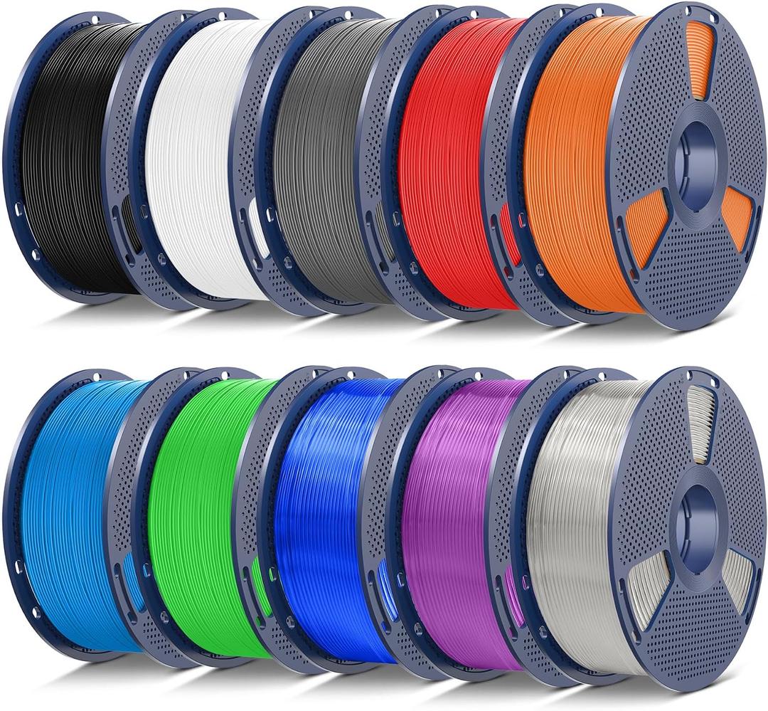 SUNLU TPU Filament 1.75mm,(10kg,10 Packs,95a TPU)