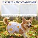 ASENKU Dog Dress Pet Wedding Dress Princess Lace Puppy Birthday Party Outfit Formal Apparel Girl for  Dogs Cats (XL, White)