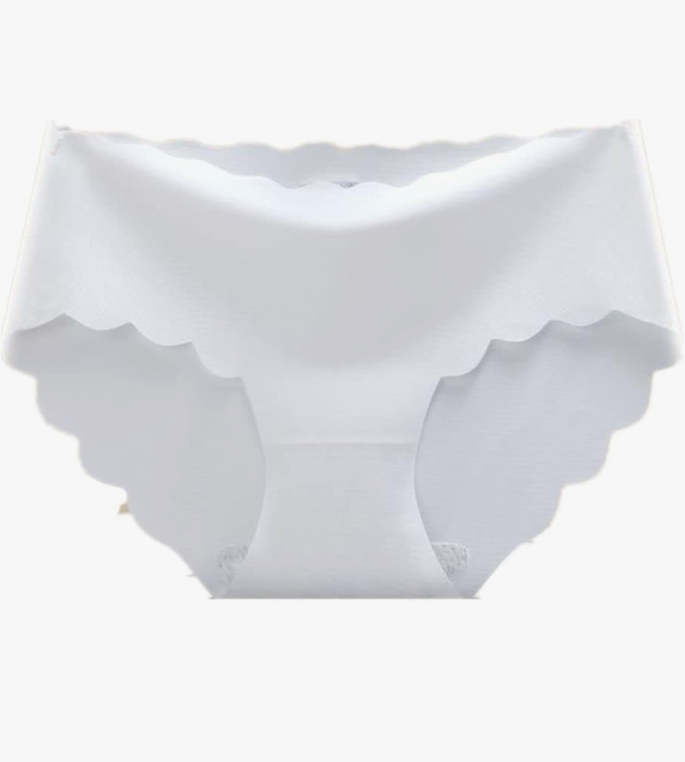 Women's Silk Sport Briefs Low Waist Female Panty Comfort Lady Lingerie, XXL
