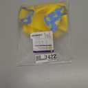 Dog Raincoat Reversible, Single Side Slicker Poncho Adjustable Waterproof Dog Rain Jacket with Leash Hole/Reflective Stripe Hooded Snowproof Windproof Clothes for Small to 3X-Large Dogs, M (Yellow)