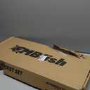 Tennis Rackets - Super Value Set with Pre-Strung, Comfortable Handle, 27'' Tennis Racquet for Beginner, Includes 4 Tennis Balls, 2 Overgrips and 2 Tennis Bag (Pink Blue)