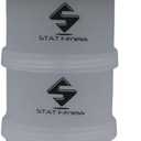 STAT Stacker - Portable powdered supplement travel container (2)