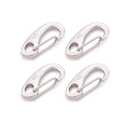 SHONAN 1.93 Inch Flag Clips for Flagpole Rope, Stainless Steel Carabiners Marine Grade, Boat Fender Clips, 4 Pack Spring Snap Hooks for Ropes, Keychain, Dog Leash, 90 Lbs Capacity