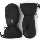 Hestra Power Heater Gauntlet Electric Ski Mitt for Men & Women I Rechargeable Heated Gloves, Warming Ski & Snowboarding Snow Mittens (11, Black / Black)