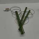3 Pack Tomato Cage, 18 inches Plant Support Cages for Garden, Upgrade Garden Plant Stakes with Adjustable Rings, Plants Trellis for Tomato, Flower, Climbing Plants, with Twist Tie