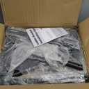 Ladder Stabilizer, Ladder Stabilizer for Roof, Wall Ladder Standoff Premium Steel, Adjustable Leg 20.4-29.5" Ladder Stabilizer withstands 300 LBS Weight Rating (Black)