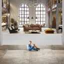 140 Extra Wide Pet Gate for Stairs Scratch-Resistant 33 Tall Retractable Long Baby Gates Indoor Extra Long Baby Gates for Large Openings Anti-Climb Retractable Outdoor Dog Gate for Deck, Light Gray