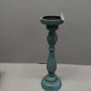 Deco 79 Wood Candle Holder, Olive, 19 by 15 by 11-Inch (Green), 1 Pack